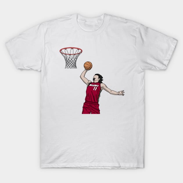 Jaime Jaquez Jr. Dunk T-Shirt by Luna Illustration